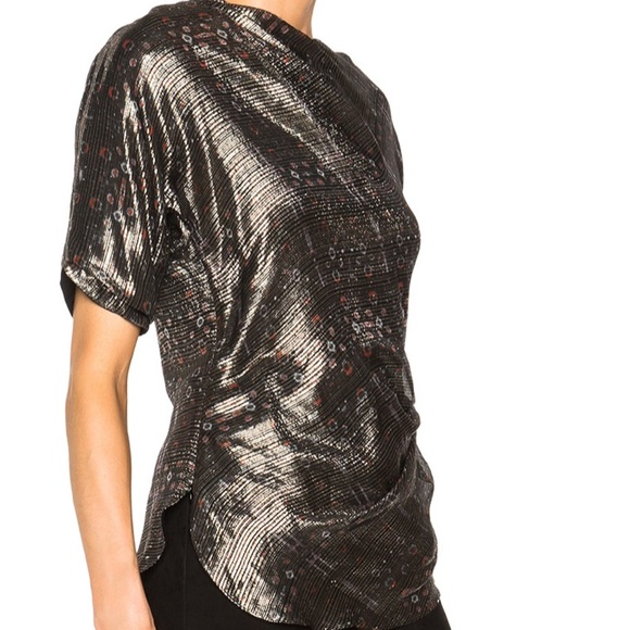 Isabel Marant LOUNA shiny top. Like new - Picture 7 of 9